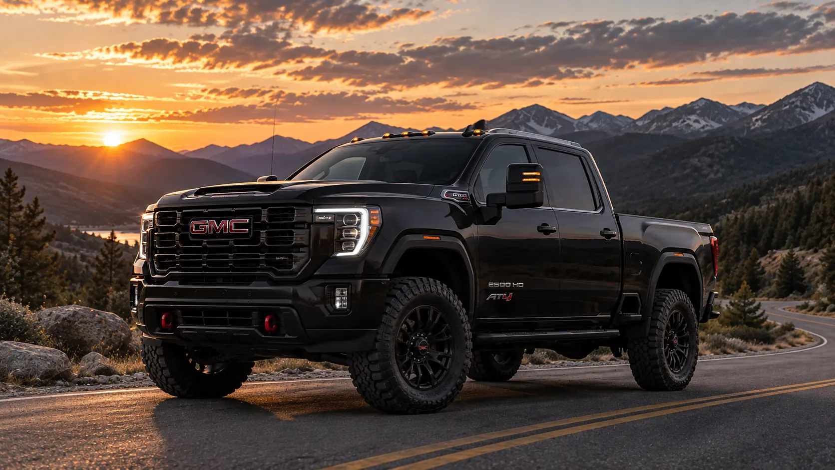 GMC Sierra AT4 pickup truck