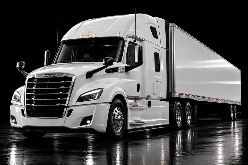 Semi truck detailing